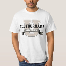 Personalisierte Namenshochschulcoole lustige T-Shirt