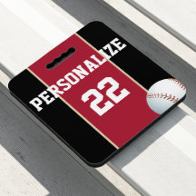 Personalisierte Namensnummer Baseball-Baller 