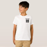Personalisierte Namensnummer Custom Sport Jersey T-Shirt<br><div class="desc">Personalisierte Namensnummer Custom Sport Jersey T - Shirt .Personalisieren Sie Ihren Teamnamen, Ihren Namen und Ihre Nummer. Dieses spezielle Jersey-T - Shirt wird als Geburtstagsgeschenk oder Weihnachtsgeschenk an Freunde und Bekannte wie (Sohn, Bruder, Neffe) präsentiert, die Sport wie Fußball, Fußball oder Baseball spielen. Wählen Sie die Größe und Farbe aus...</div>