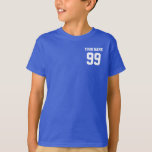 Personalisierte Namensnummer Custom Sport Team Jer T-Shirt<br><div class="desc">Personalisierte Namensnummer Custom Sport Team Jersey T - Shirt .Personalisieren Sie Ihre Teamname,  Ihren Namen und Ihre Nummer. Verleih diesen T - Shirt als Geburtstagsgeschenk oder Weihnachtsgeschenk an Freunde und Bekannte,  die Sport wie Fußball,  Fußball oder Baseball spielen. Wählen Sie die Größe und Farbe aus dem Menü "Optionen".</div>