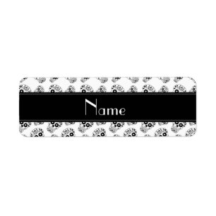 Personalisierte Namensschädel des raffinierten