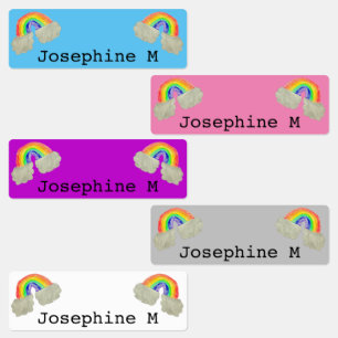 Personalisierte Namensschilder Etiketten