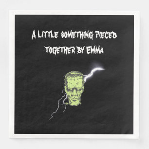 Personalisierte Napkins, Frankenstein Halloween Serviette