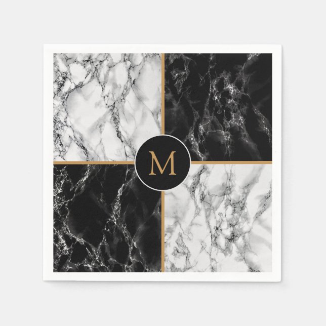 Personalisierte Napkins mit benutzerdefiniertem Bu Serviette (Vorderseite)