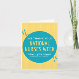 Personalisierte Nationale Krankenwoche Karte