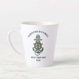 Personalisierte nautische Familienzusammenkunft Bo Milchtasse