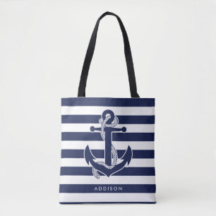 Personalisierte Nautische Tragetaschen Ihren Namen Tasche