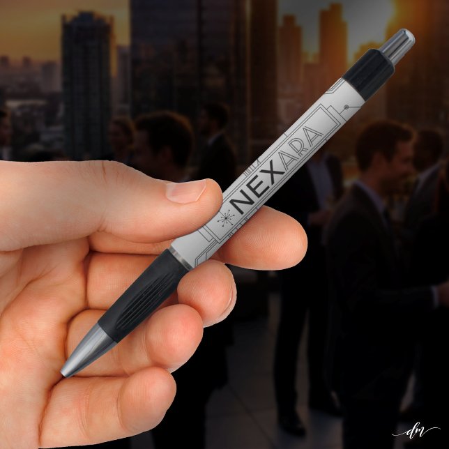 Personalisierte Networking-Stifte Kugelschreiber (Customizable networking pen to keep your brand and contact details visible for effortless promotion.)
