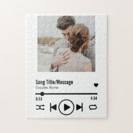 Personalisierte neu verheiratete Foto Song Playlis