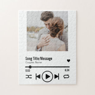 Personalisierte neu verheiratete Foto Song Playlis