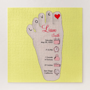 Personalisierte neue Babygeschenke - Geburtsstunde