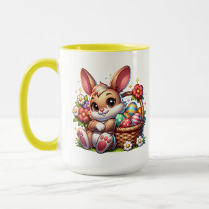 Personalisierte Niedlich Happy Oster Mama Tasse