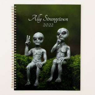 Personalisierte Niedliche Alien Planer