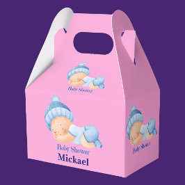 Personalisierte Niedliche Babydusche, Baby Boy, Ba Geschenkschachtel