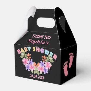 Personalisierte Niedliche Babydusche Gefälligkeits Geschenkschachtel