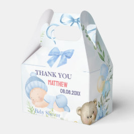 Personalisierte Niedliche Babydusche Geschenkschachtel