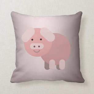 Personalisierte niedliche Chubby-Piggie Kissen