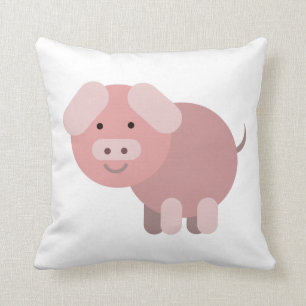 Personalisierte niedliche Chubby-Piggie Kissen