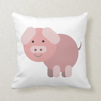 Personalisierte niedliche Chubby-Piggie Kissen