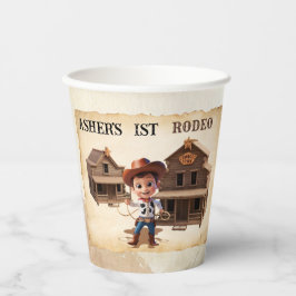 Personalisierte Niedliche Cowboy-Öko-freundlich wi Pappbecher