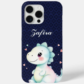 Personalisierte Niedliche Dinosaur iPhone Case 15