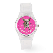 Personalisierte Niedliche Funny Chihuahua Beobacht