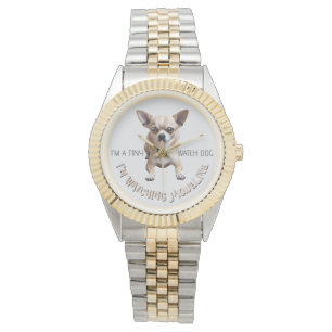 Personalisierte Niedliche Funny Chihuahua Beobacht Armbanduhr