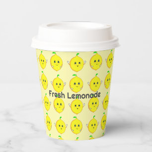 Personalisierte Niedliche Lemonen Pappbecher
