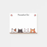 Personalisierte Niedliche Neugierige Katzen