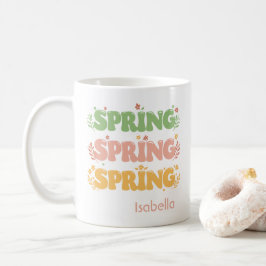 Personalisierte Niedliche OsterFrühjahrsfeier Kaffeetasse