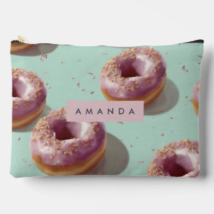 Personalisierte Niedliche Pastelköpfe & Sprinklen Zubehörtasche