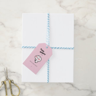 Personalisierte Niedliche Rötung Geburtstag Geschenkanhänger