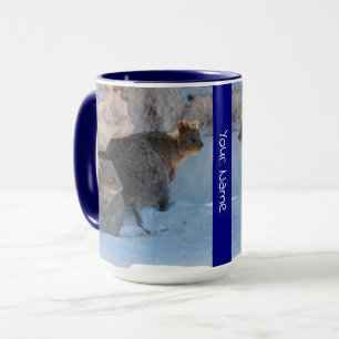 Personalisierte Niedliche und glückliche Quokkas a Tasse