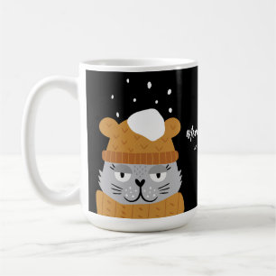 Personalisierte Niedliche Weihnachtszeit Kaffeetasse