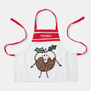 Personalisierte Niedliche Weihnachtszeit Schürze