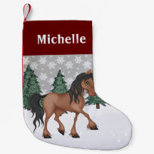 Personalisierte Niedliche Winterlandschaft