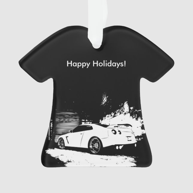 Personalisierte Nissan Skyline GT-r hintere Ornament (Vorderseite)