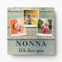 Personalisierte Nonna Kinder 3 FotoCollage