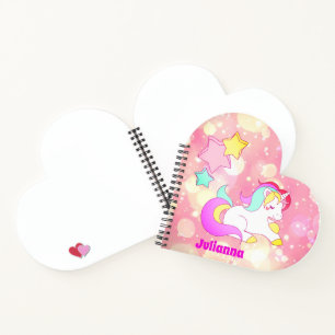 Personalisierte Notebooks für Kinder, Mädchen Notizbuch
