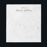 Personalisierte Notepad-Stationerie marbeln Notizblock<br><div class="desc">Hübschere Notepads im Kleinen Bayleigh Store!</div>