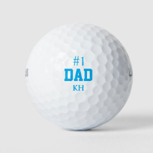 Personalisierte Nr. 1 Vater Golfbälle
