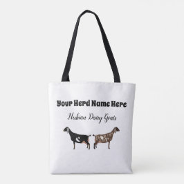 Personalisierte Nubische Milchziege Tasche