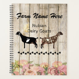 Personalisierte Nubische Ziegenfarm Planer