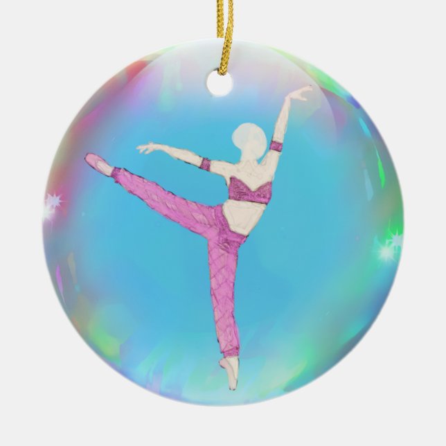 Personalisierte Nussknacker-Araber-Verzierung Keramik Ornament (Vorne)