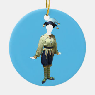 Personalisierte Nussknacker Polichinelle Keramikornament