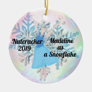 Personalisierte Nussknacker-Verzierung - Keramik Ornament