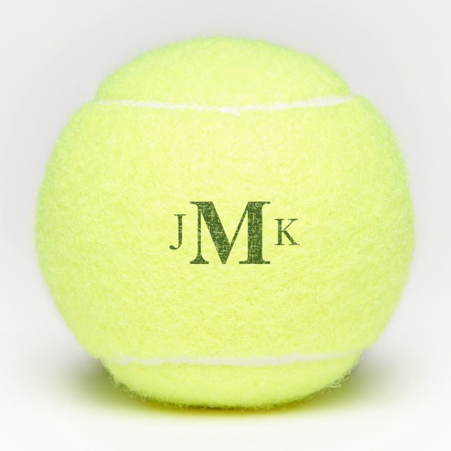 Personalisierte Oberfläche Tennisbälle (Vorderseite)