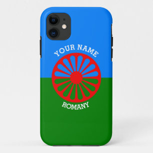 Personalisierte offizielle Romany-Sinti und iPhone 11 Hülle