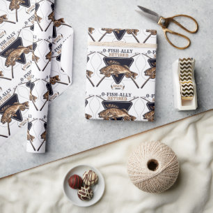 Personalisierte Ofishalalmüde Funny Retirement Geschenkpapier