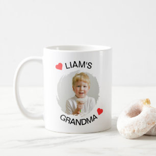 Personalisierte Oma-Tasse - Gewohntes Kindergesich Kaffeetasse